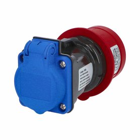 Adaptér 13922FR IP54/400V/16A - vidlice CEE / zásuvka s kolíkem