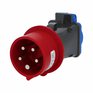 Adaptér 13922FR IP54/250V/16A - vidlice CEE / zásuvka s kolíkem_2