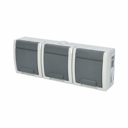 ATLAS IP55 Zásuvka 3x 2P+PE