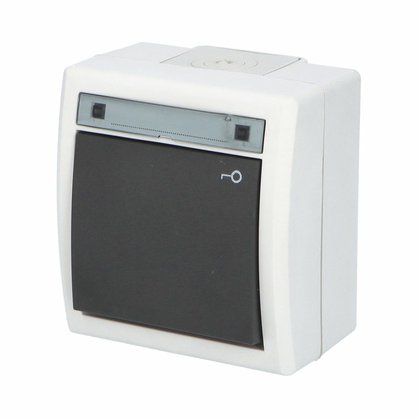 ATLAS IP55 Tlačítko symbol "klíč" č.1/0