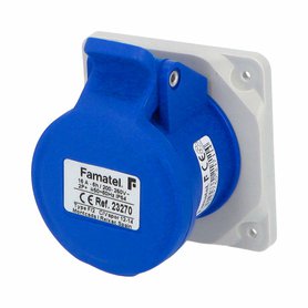 Zásuvka vestavná 23270 IP44-54/230V/16A/3P 6h, přímá - SpeedPRO