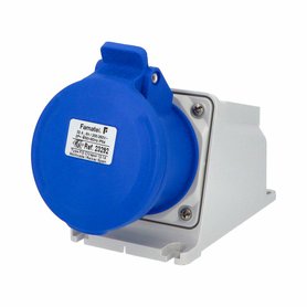 Zásuvka nástěnná 23292 IP44-54/230V/32A/3P 6h - SpeedPRO
