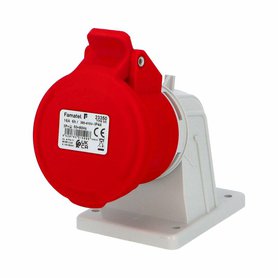 Zásuvka vestavná 23350 IP44/400V/16A/4P 6h, úhel 90° - SpeedPRO
