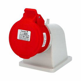 Zásuvka vestavná 23351 IP44/400V/16A/5P 6h, úhel 90° - SpeedPRO