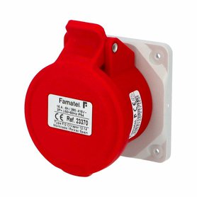 Zásuvka vestavná 23370 IP44-54/400V/16A/4P 6h, přímá - SpeedPRO