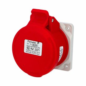 Zásuvka vestavná 23371 IP44-54/400V/16A/5P 6h, přímá - SpeedPRO