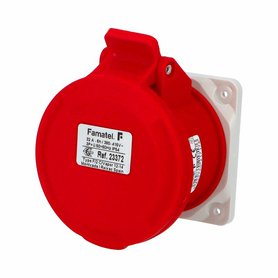 Zásuvka vestavná 23372 IP44-54/400V/32A/4P 6h, přímá - SpeedPRO