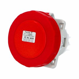 Zásuvka vestavná 24335 IP66-67/400V/63A/5P 6h, šikmá 10° - SpeedPRO