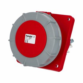 Zásuvka vestavná 24338 IP66-67/400V/125A/5P 6h, šikmá 15° - SpeedPRO