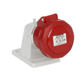 Zásuvka vestavná 24350 IP67/400V/16A/4P 6h, úhel 90° - SpeedPRO