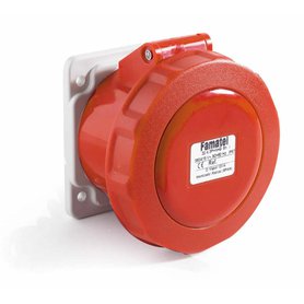 Zásuvka vestavná 24370 IP66-67/400V/16A/4P 6h, přímá - SpeedPRO