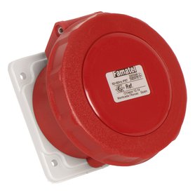 Zásuvka vestavná 24372 IP66-67/400V/32A/4P 6h, přímá - SpeedPRO