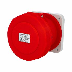 Zásuvka vestavná 24374 IP66-67/400V/63A/5P 6h, přímá - SpeedPRO