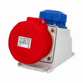 Zásuvka nástěnná kombinovaná 24606-FR IP66-67/1x230V/16A, 1x400V/16A/5 - SpeedPRO