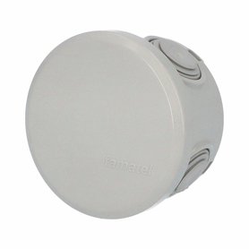Krabice AcquaBOX 3027 IP65 kulatá, průměr 84x50mm