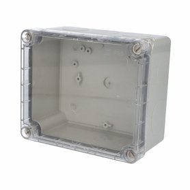Krabice AcquaBOX 3043 IP55 170x140x90mm průhledné víko, hladké boky