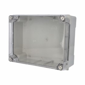 Krabice AcquaBOX 3045 IP55 320x250x135mm průhledné víko, hladké boky
