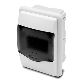 Rozvodnice NUOVA 3504 IP40, 4mod., pod omítku, průhl. dveře, 215x140x100mm Rozvodnice NUOVA 3504 IP40, 4mod., pod omítku, průhl. dveře, 215x140x100mm