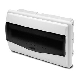 Rozvodnice NUOVA 3512 IP40, 12mod., pod omítku, průhl. dveře, 215x305x100mm