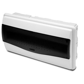 Rozvodnice NUOVA 3518 IP40, 17,5mod., pod omítku, průhl. dveře, 215x370x100mm