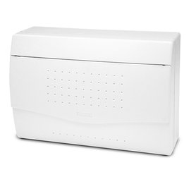 Rozvodnice NUOVA 3812 IP40, 12-14mod., na omítku, neprůhl. dveře, 195x284x100mm