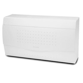 Rozvodnice NUOVA 3818 IP40, 17,5mod., na omítku, neprůhl. dveře, 195x350x100mm
