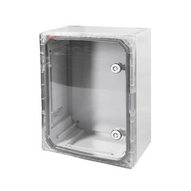 Skříň 39134-T MAGNA IP65, 400x300x165mm, průhledné dveře, součást: montážní deska