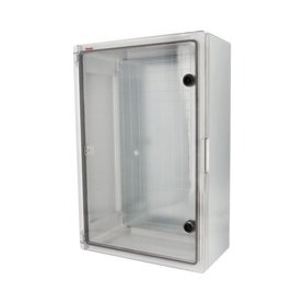 Skříň 39146-T MAGNA IP65, 600x400x200mm, průhledné dveře, součást: montážní deska