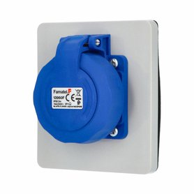 Deska 3916F zásuvka 230V/16A IP67