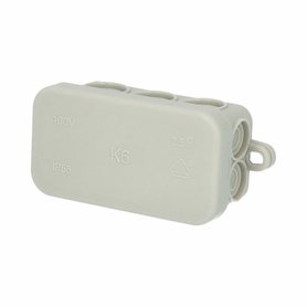 Krabice K6 IP55 rozbočovací, s naklapávacím víčkem, 80x43x36mm