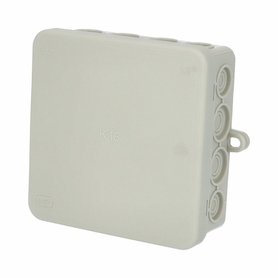 Krabice K16 IP55 rozbočovací, s naklapávacím víčkem, 100x100x40mm