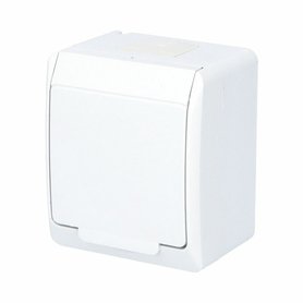 GALATEA IP44 Zásuvka 2P+PE (bílá) GALATEA IP44 Zásuvka 2P+PE (bílá)