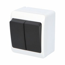 GALATEA IP44 Spínač sériový č.5 (bílá / kolébka černá)