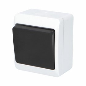 GALATEA IP44 Přepínač křížový č.7 (bílá / kolébka černá)