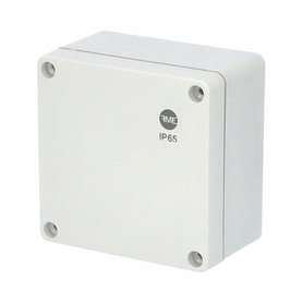 Krabice SolidBOX 68010 IP65, 105x105x66mm, plné víko, hladké boky Krabice SolidBOX 68010 IP65, 105x105x66mm, plné víko, hladké boky