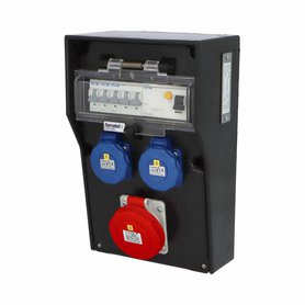 rb166 - RB20100000.1 /4015  Zás.skříň RubberBOX IP65 jištěná s chráničem 40/4/003-A