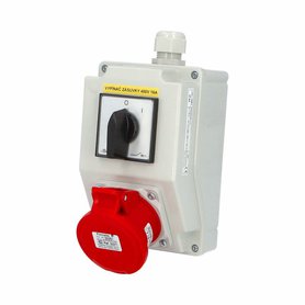 Zás. krabice SmartBOX se spínačem 0-1 sb001 IP44 1x400V/16A/5