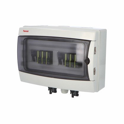 fr39121-DC-0-2-2 fotovoltaická rozvodnice pro dva stringy IP65