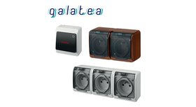 Spínače a zásuvky GALATEA IP44