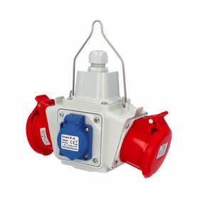 Zás. box závěsný PowerBOX pb400 IP54 2x230V, 2x400V/16/5