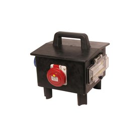 rb550 - RB30100000.1 /4102  Zás.skříň RubberBOX IP65 jištěná s chráničem 40/4/003-A