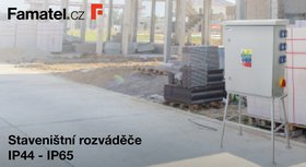 Staveništní rozváděče IP54 - IP65