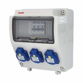 v130 - ZSF30000000.0 /3957  Zás.skříň IP54 jištěná bez chrániče